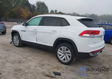2023 Volkswagen Atlas Cross Sport 3.6L V6 Se W/Technology from USA, damaged, VIN 1V2JE2CA1PC227761
